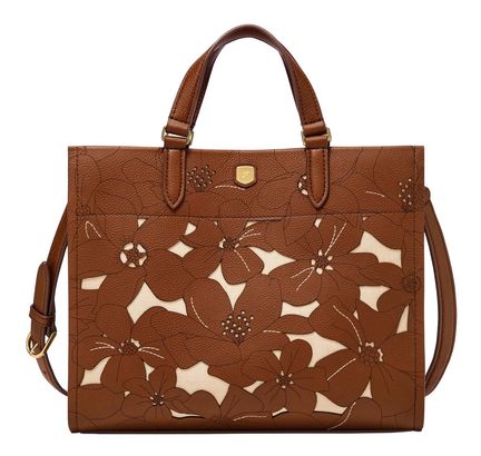 FOSSIL Gemma Tote Bag Natural Floral