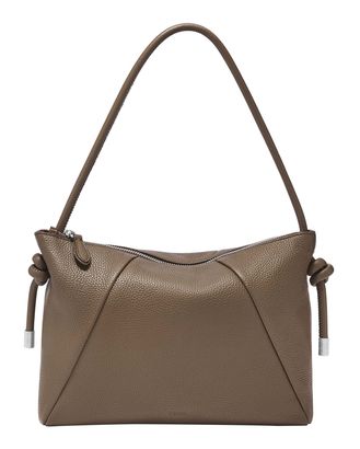 FOSSIL Willa Leather Shoulder Bag Smoke
