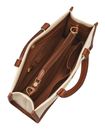 FOSSIL Gemma Tote Bag Brown / Canvas