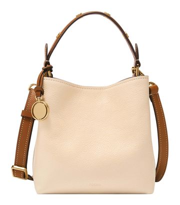 FOSSIL Jessie Bucket Crossbody Bag S Vanilla