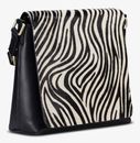 JOST Furry Zebra Shoulder Bag M Zebra