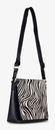 JOST Furry Zebra Shoulder Bag M Zebra