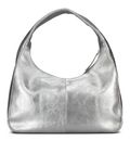 JOST Silver Shimmer Hobo Bag L Silver