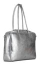 JOST Silver Shimmer Bowling Bag Business Silver