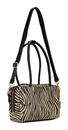 JOST Furry Zebra Bowling Bag M Zebra