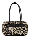 JOST Furry Zebra Bowling Bag M Zebra
