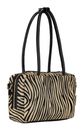JOST Furry Zebra Bowling Bag M Zebra