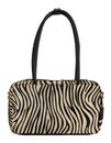JOST Furry Zebra Bowling Bag M Zebra