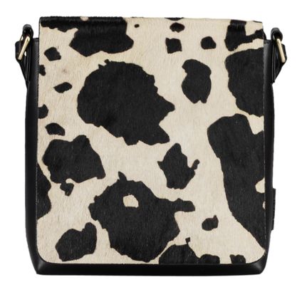 JOST Furry Cow Shoulder Bag S Black