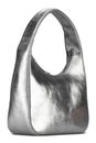 JOST Silver Shimmer Hobo Bag S Silver