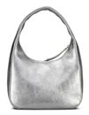 JOST Silver Shimmer Hobo Bag S Silver