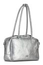 JOST Silver Shimmer Bowling Bag M Silver