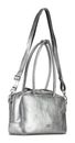 JOST Silver Shimmer Bowling Bag M Silver