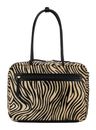 JOST Furry Zebra Bowling Bag Business Zebra