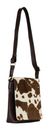 JOST Furry Cow Shoulder Bag S Brown