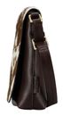 JOST Furry Cow Shoulder Bag S Brown