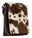 JOST Furry Cow Shoulder Bag S Brown