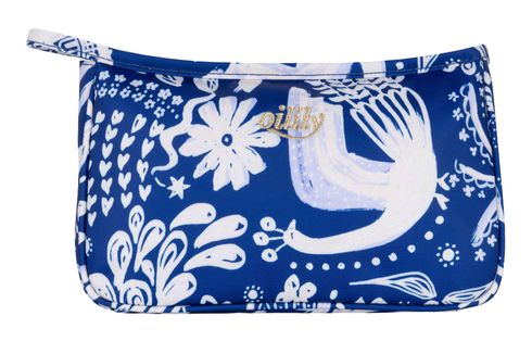 Oilily Calan Cosmetic Bag Mazarine Blue Oilily Calan Cosmetic Bag Mazarine Blue