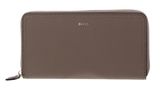 BOSS Lenah Ziparound Wallet Brown Overflow