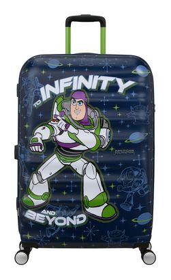 American Tourister Wavebreaker Disney Spinner 77 / 28 Disney Trolley Buzz Lightyear