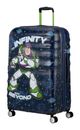 American Tourister Wavebreaker Disney Spinner 77 / 28 Disney Trolley Buzz Lightyear