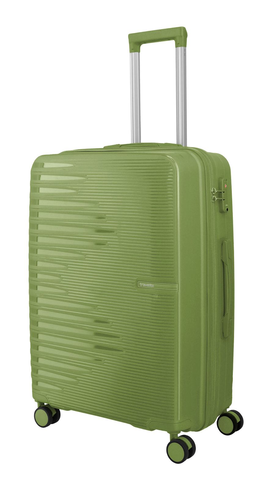 travelite Pacific 4W Trolley M Olive travelite Pacific 4W Trolley M Olive