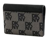 DKNY Echo Bifold Cardholder BK Logo - BK