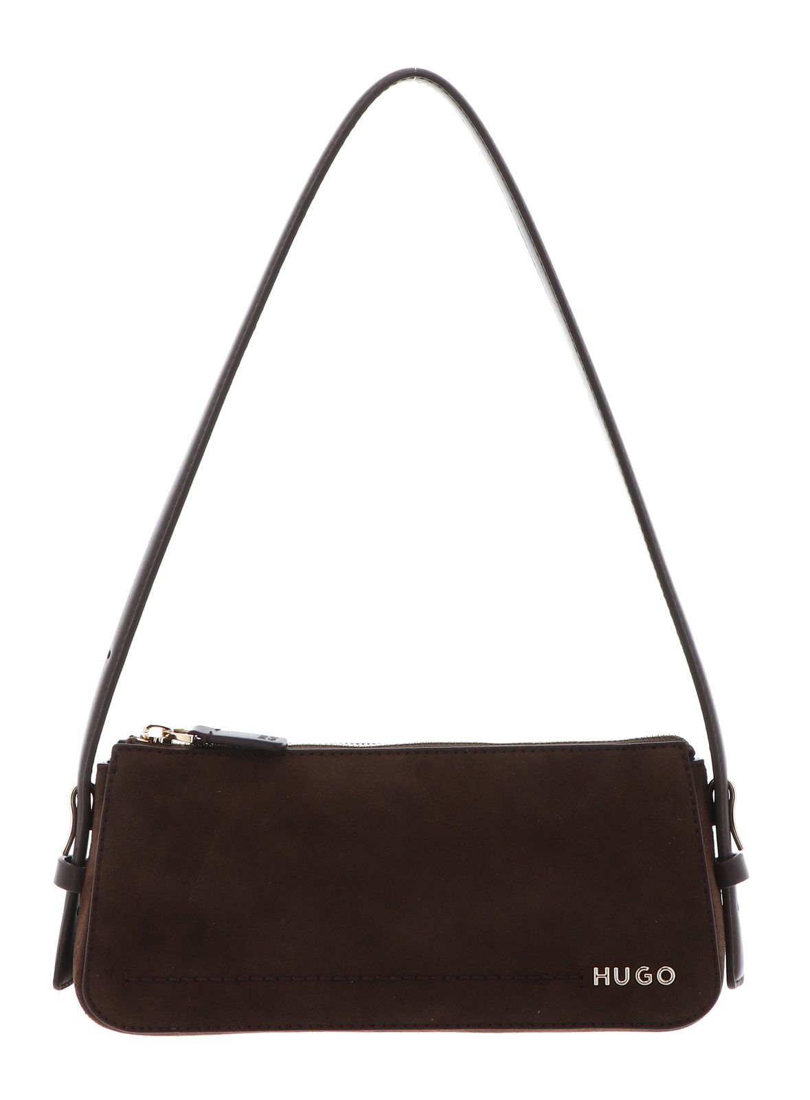 HUGO Yorih Hobo Bag S Dark Brown