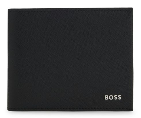 BOSS Northon Trifold Wallet Black