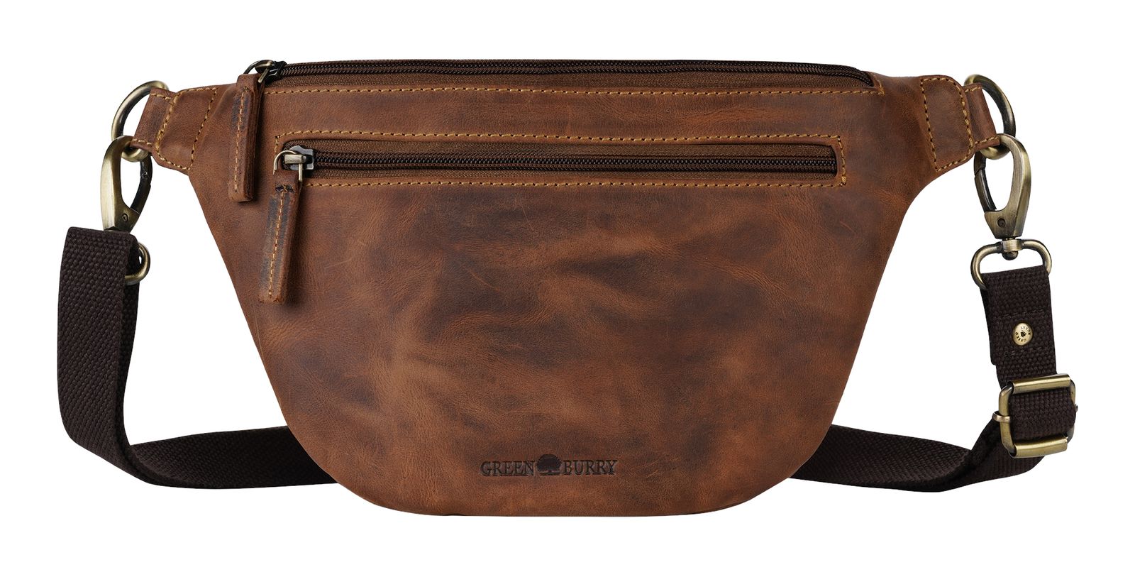 GREENBURRY Vintage Beltbag Brown