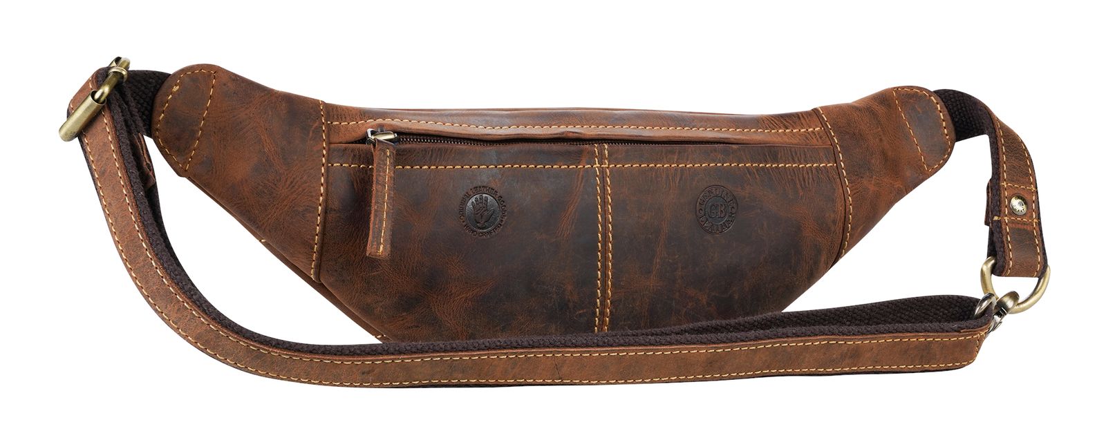 GREENBURRY Vintage Beltbag Brown GREENBURRY Vintage Beltbag Brown