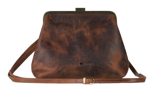 GREENBURRY Vintage Crossbody Bag Brown GREENBURRY Vintage Crossbody Bag Brown