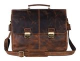 GREENBURRY Vintage Business Bag Brown GREENBURRY Vintage Business Bag Brown