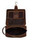 GREENBURRY Vintage Toilet Bag Brown