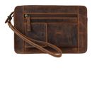 GREENBURRY Vintage Wrist Bag Brown