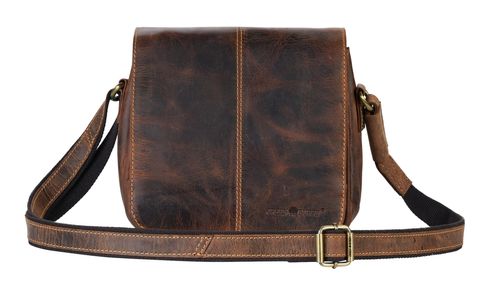 GREENBURRY Vintage Crossbody Bag Brown