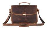 GREENBURRY Vintage Business Bag Brown GREENBURRY Vintage Business Bag Brown