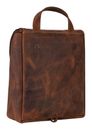 GREENBURRY Vintage Toilet Bag Brown GREENBURRY Vintage Toilet Bag Brown