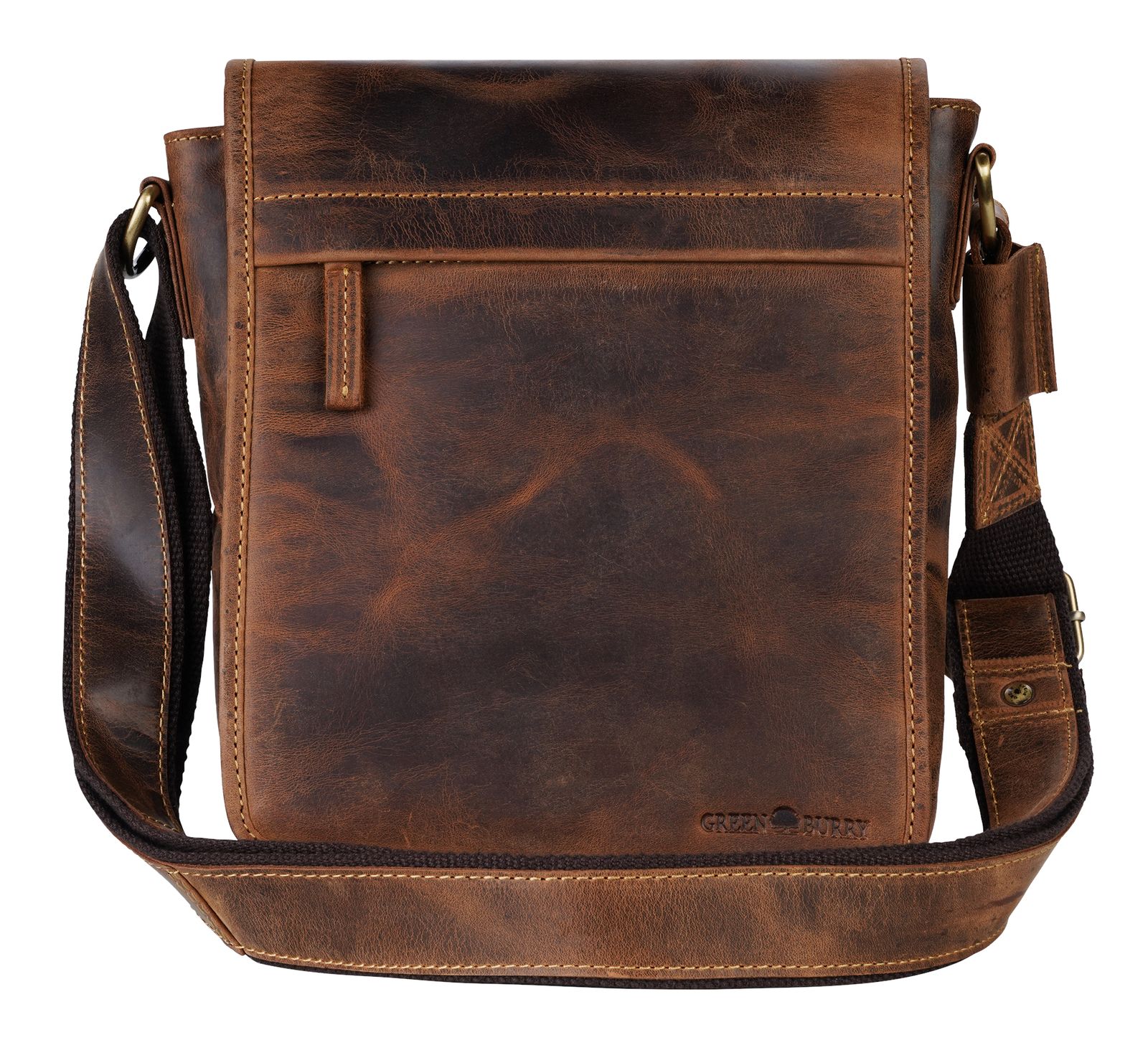GREENBURRY Vintage Crossbody Bag Brown