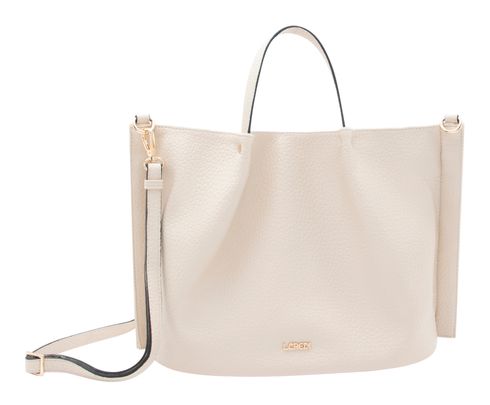 L.CREDI Raila Handbag White Sand