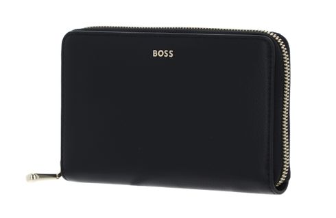 BOSS Sandy Ziparound Wallet Black