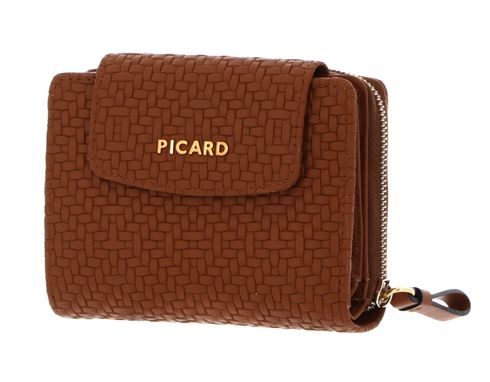 PICARD Day Trip 1 Zip Wallet Cognac