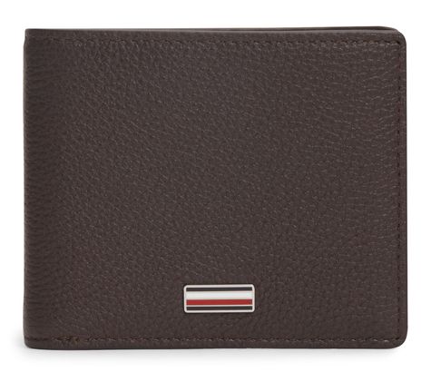 TOMMY HILFIGER TH Central Mini CC Wallet Coffee Bean