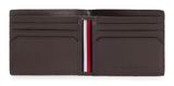 TOMMY HILFIGER TH Central Mini CC Wallet Coffee Bean