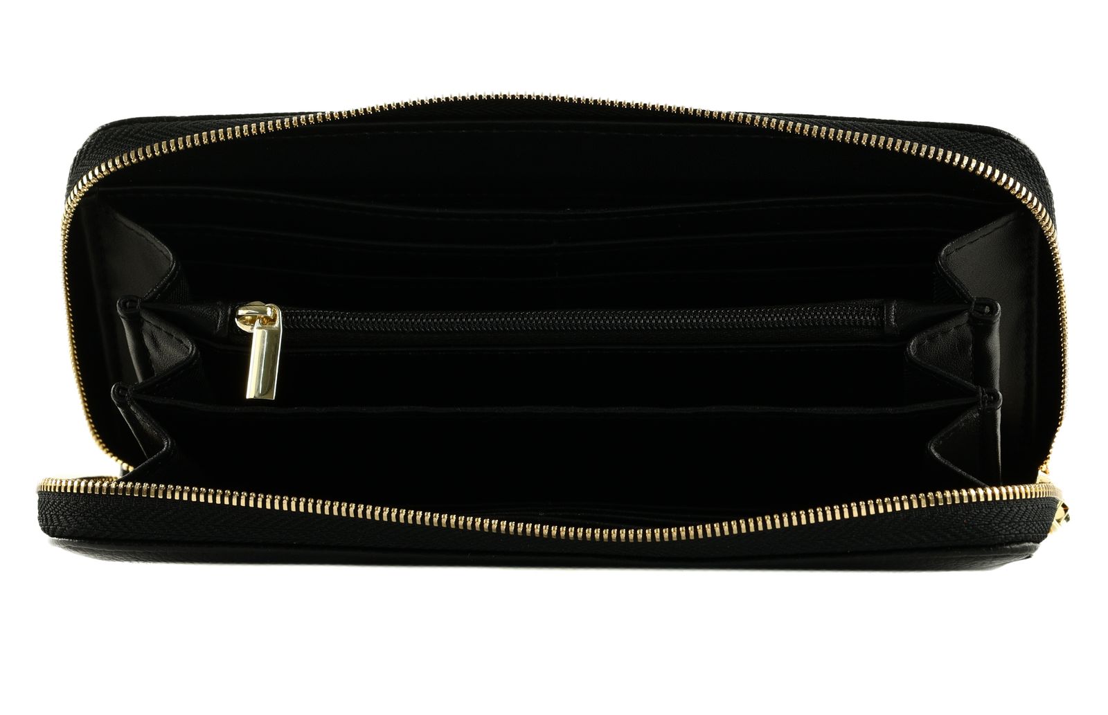 HUGO BOSS Signature Lady Travel Wallet Black HUGO BOSS Signature Lady Travel Wallet Black