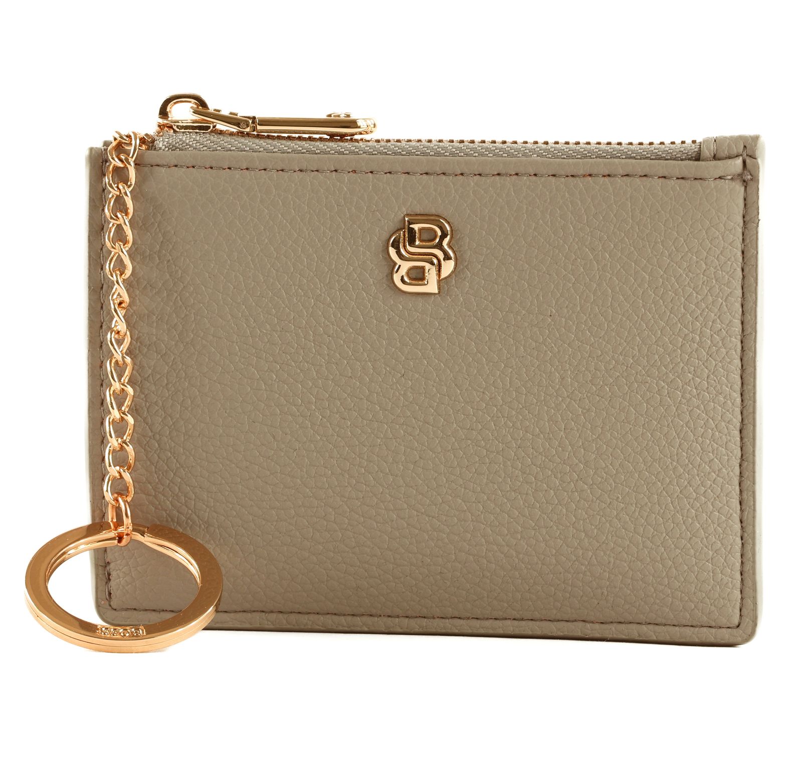 HUGO BOSS Signature Lady Card Holder Nude HUGO BOSS Signature Lady Card Holder Nude