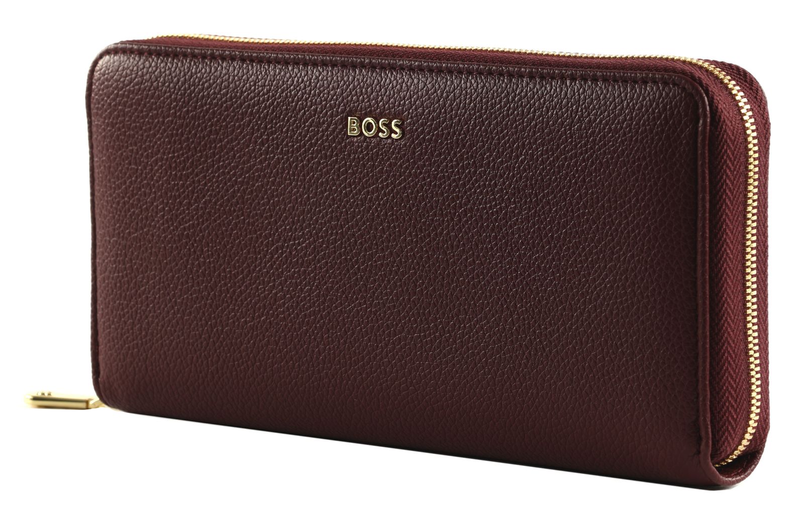 HUGO BOSS Signature Lady Travel Wallet Burgundy