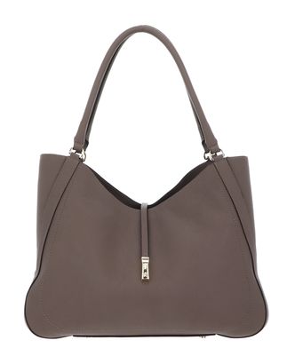 BOSS Reah Tote Bag M Brown Overflow