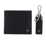 BOSS Gift Set 4CC Wallet / Keyring Black