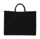BOSS Sandy Med Tote Bag Dark Brown